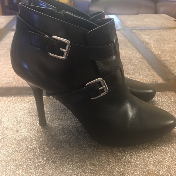 ralph lauren black booties